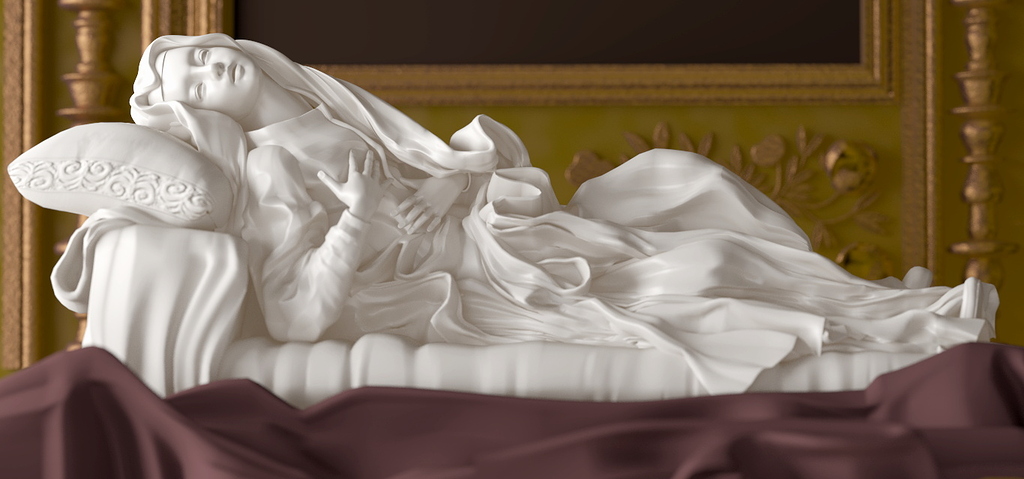 彫刻画 摸刻風コスプレ - 画像投稿機 - Shade3D フォーラム
